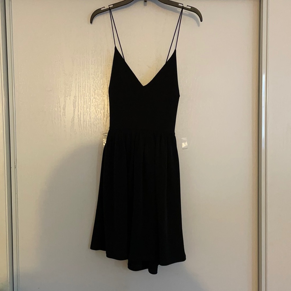Forever 21 Black Swing Style Short Dress